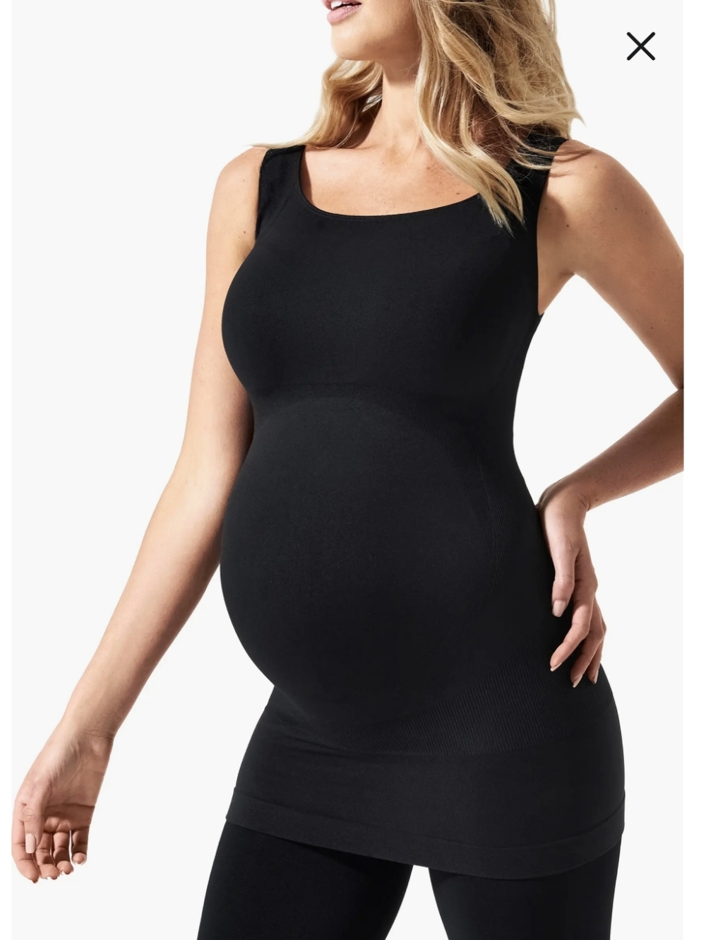 BLANQI Everyday Maternity Belly Support Tanktop Pull-Down Postpartum Nursing